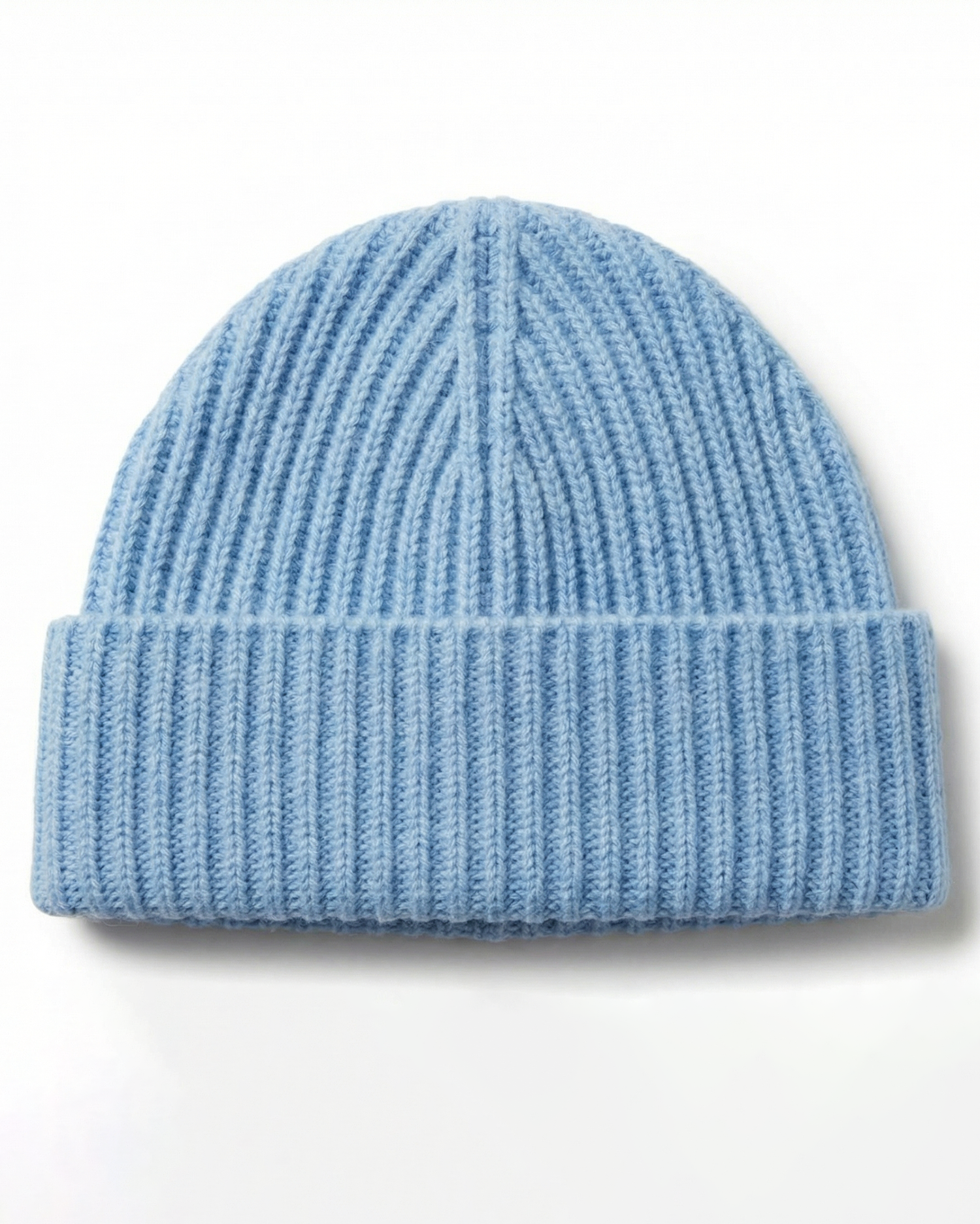 Cashmere Beanie - Light Blue