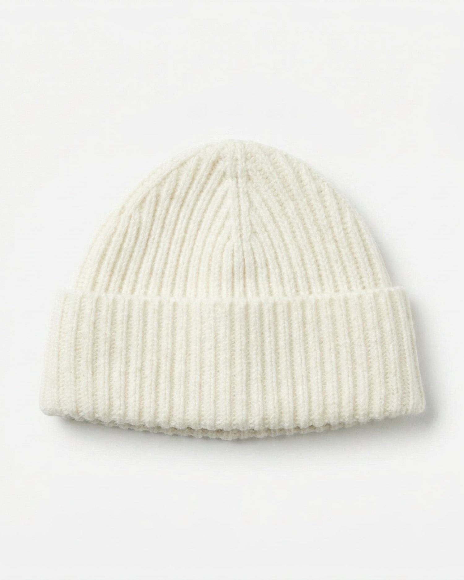 Cashmere Beanie - White