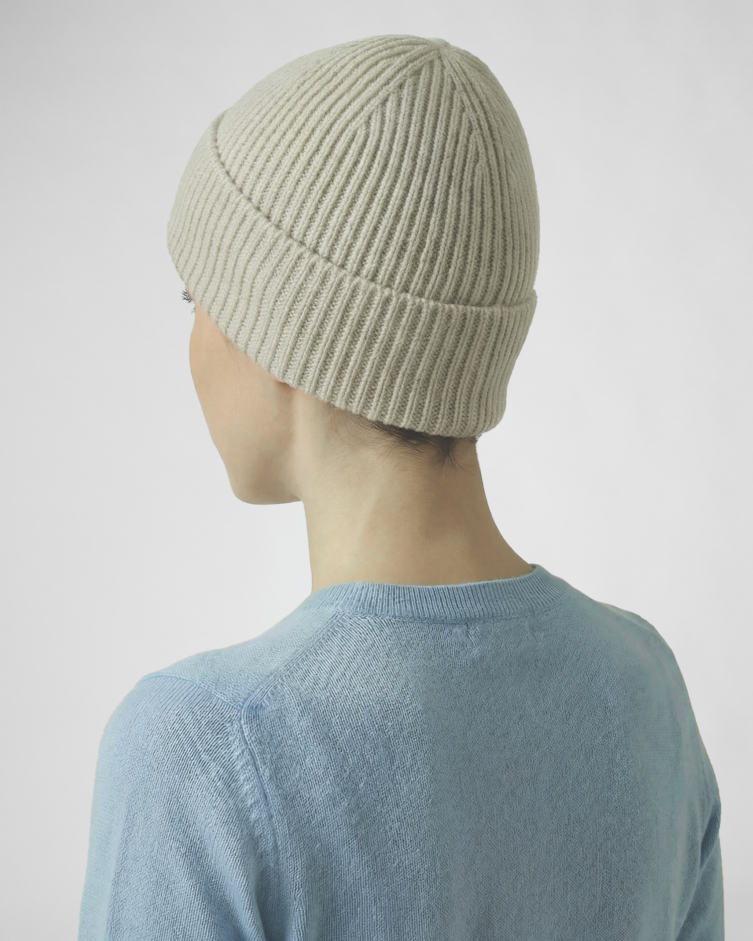 Cashmere Beanie - Beige