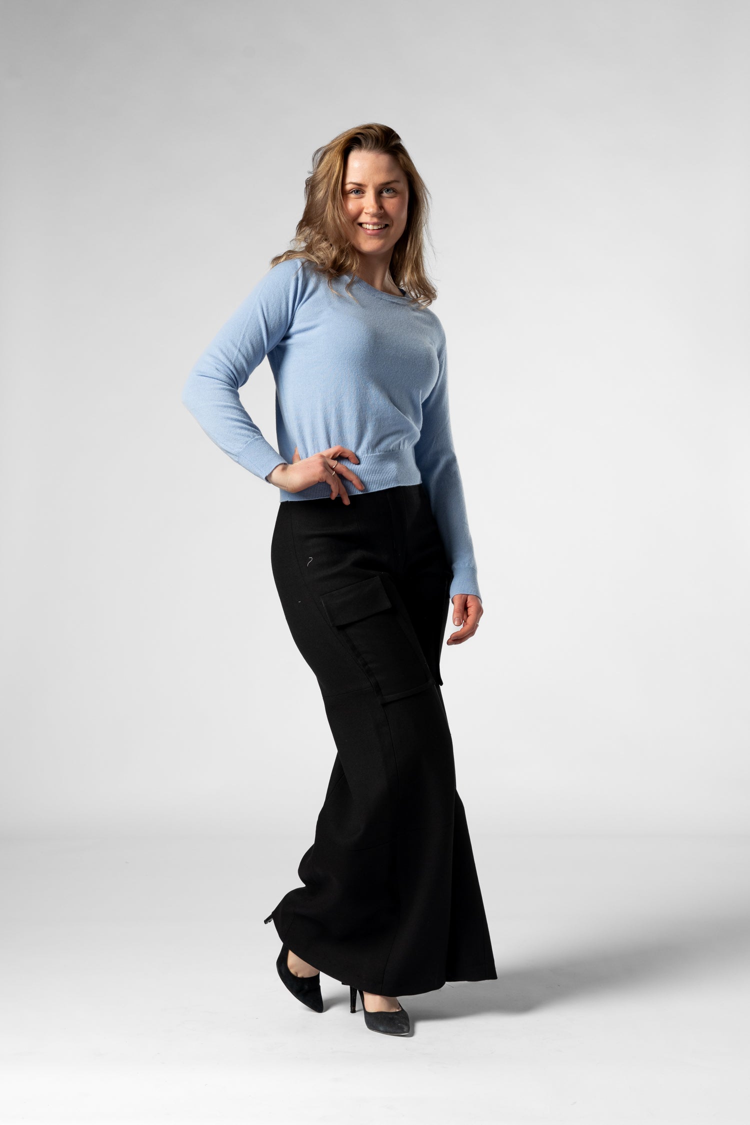 Cashmere Sweater - Light Blue